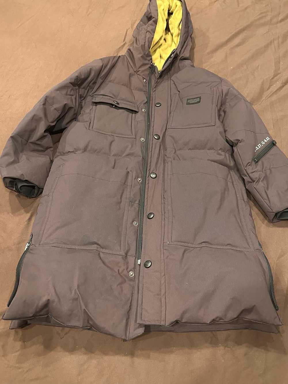 Zara Puffer/Parka with Hood